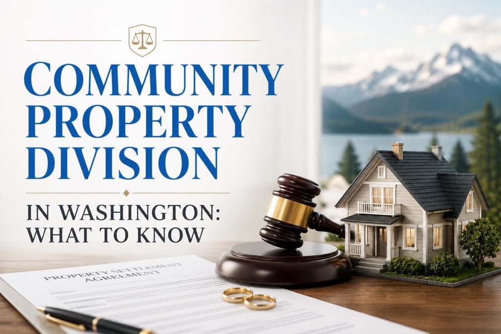 Community property division in Washington
