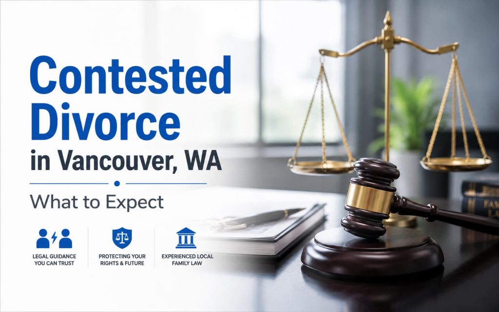 Contested Divorce in Vancouver WA